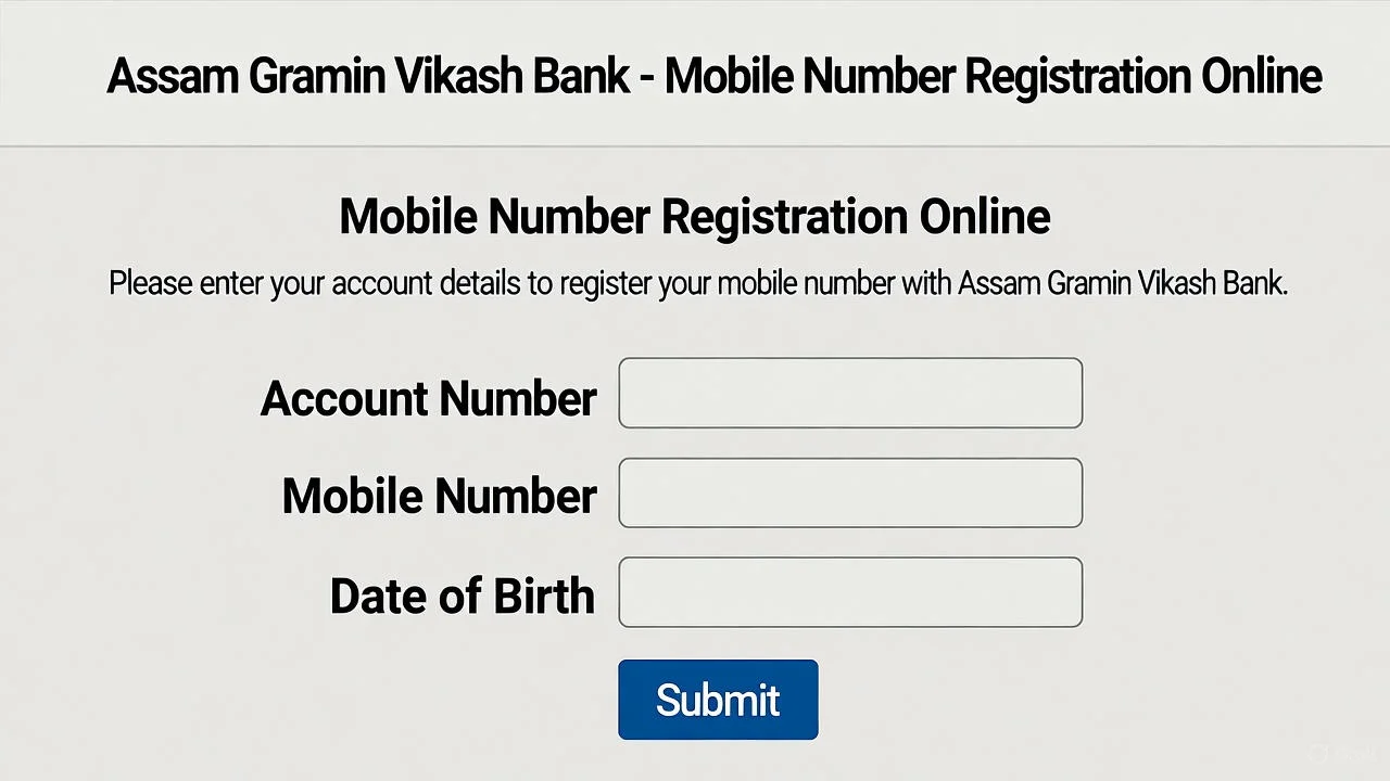 assam gramin vikash bank mobile number registration online