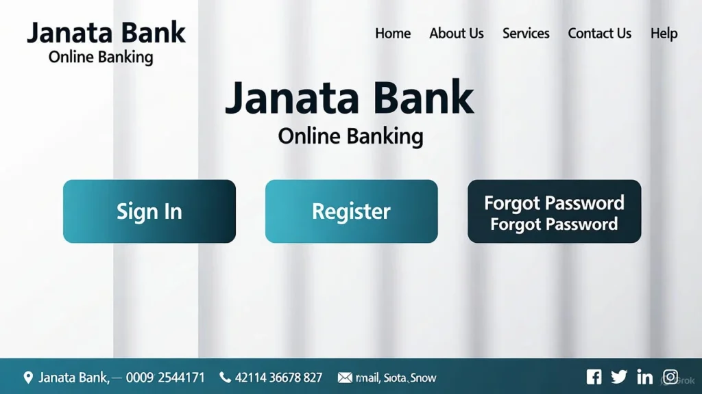 janata bank online banking