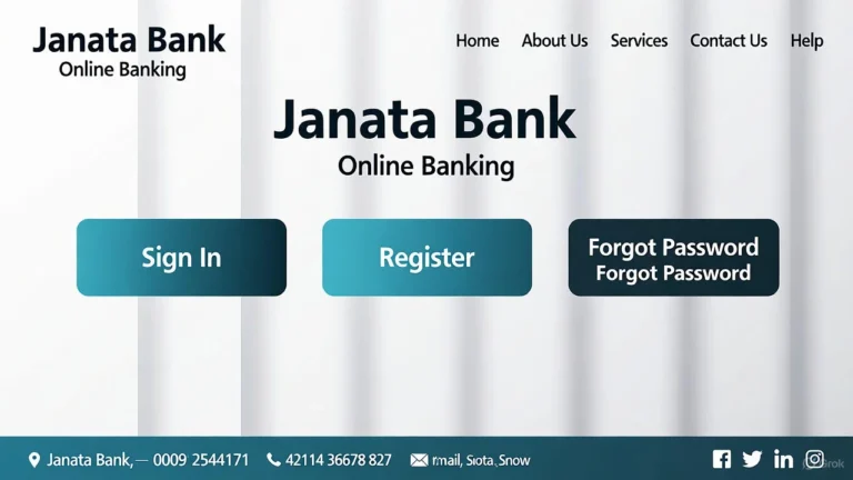 janata bank online banking