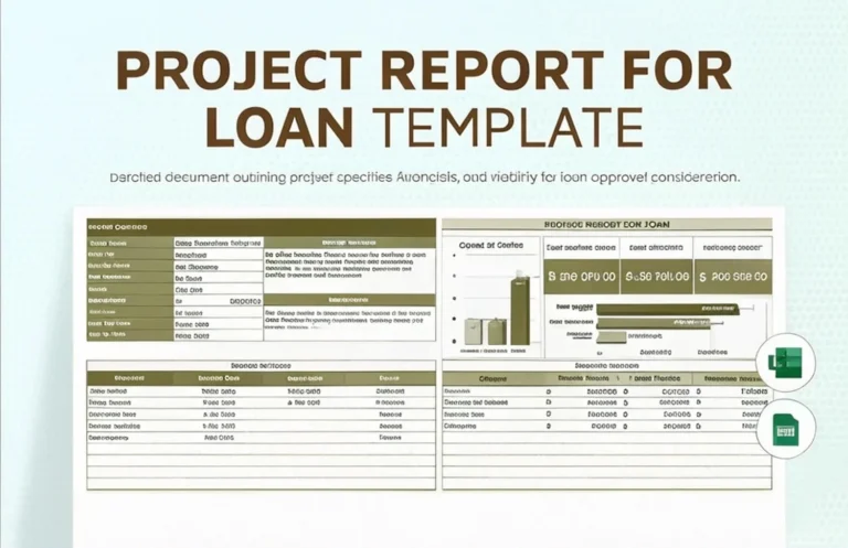 project report for bank loan