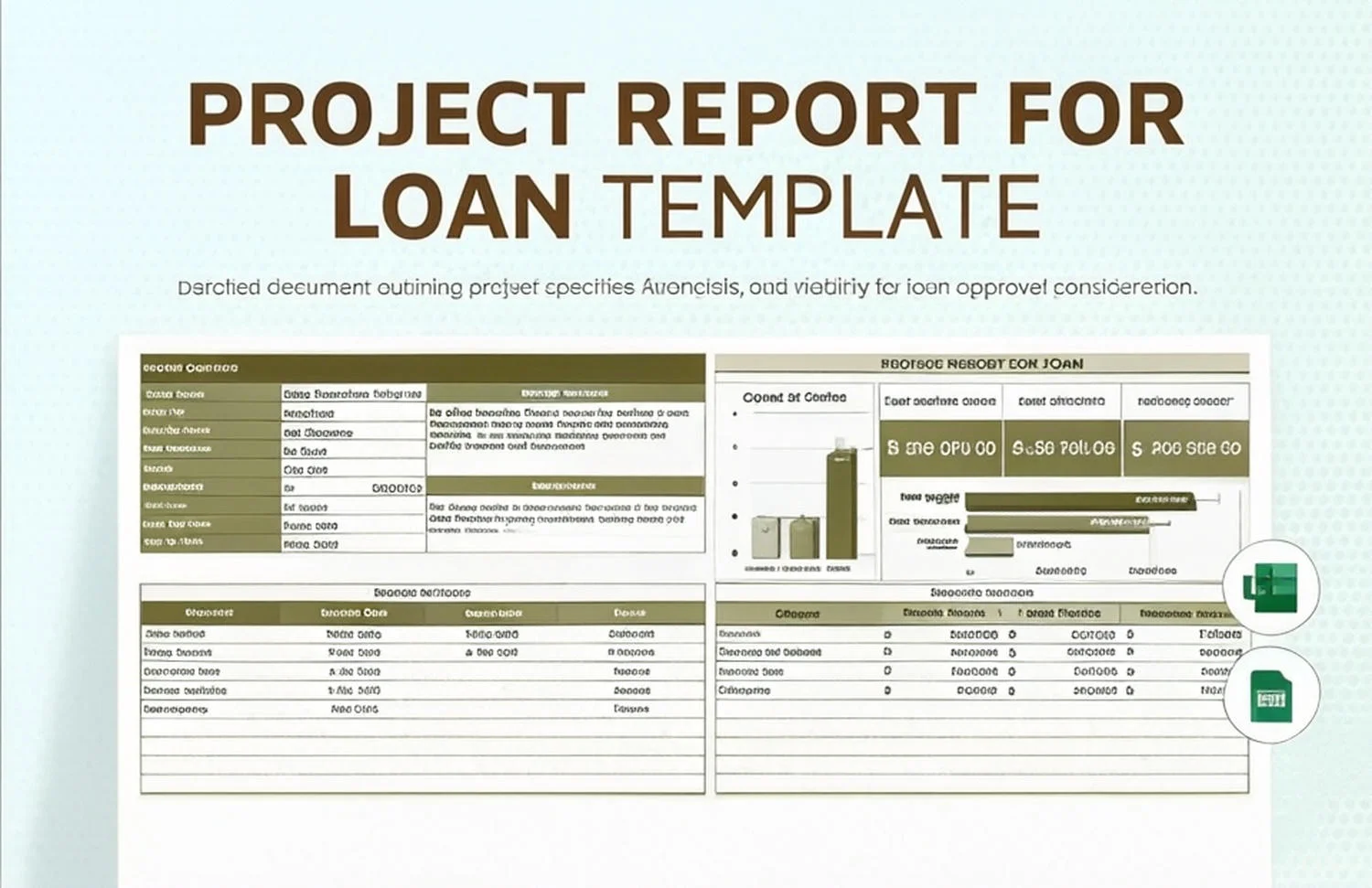 project report for bank loan