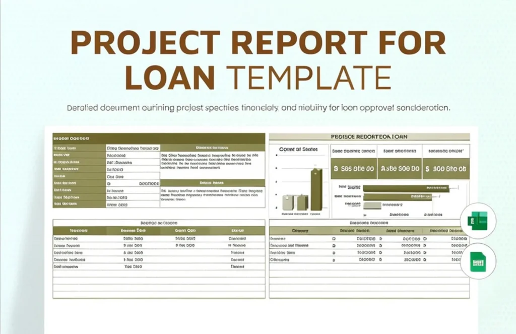 project report for bank loan