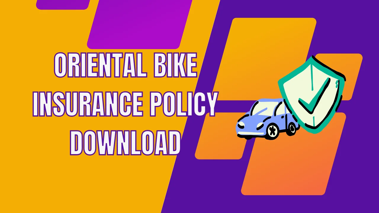 oriental bike insurance policy download