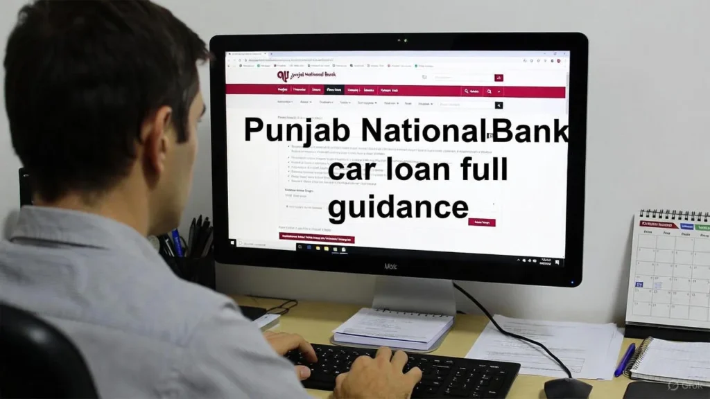 punjab national bank car loan interest rate