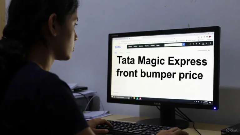 tata magic express front bumper price