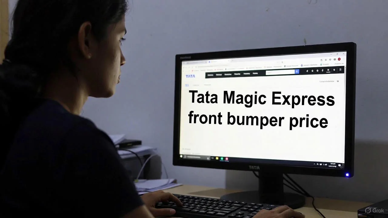tata magic express front bumper price